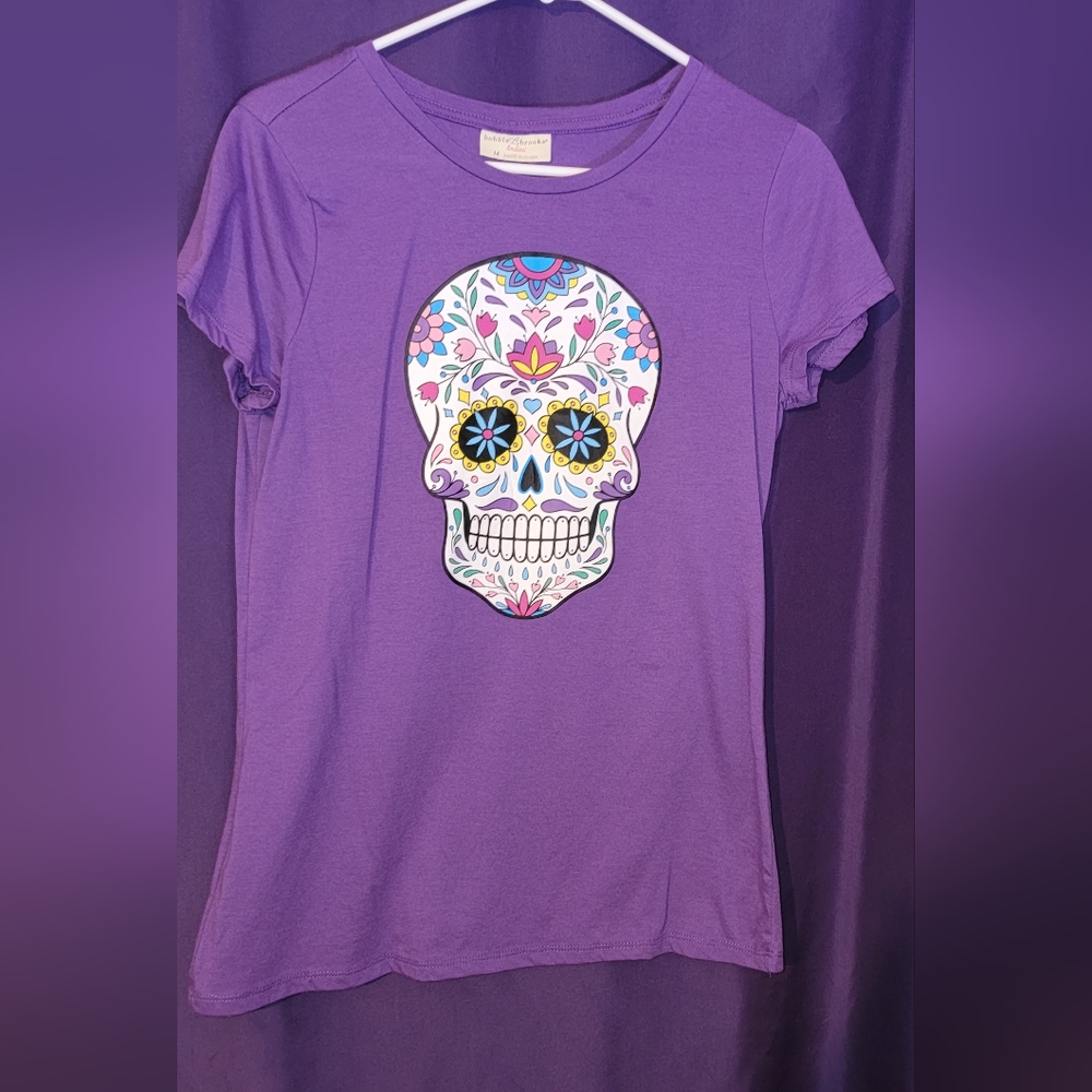 Bobbie Brooks Sugar Skull Tshirt